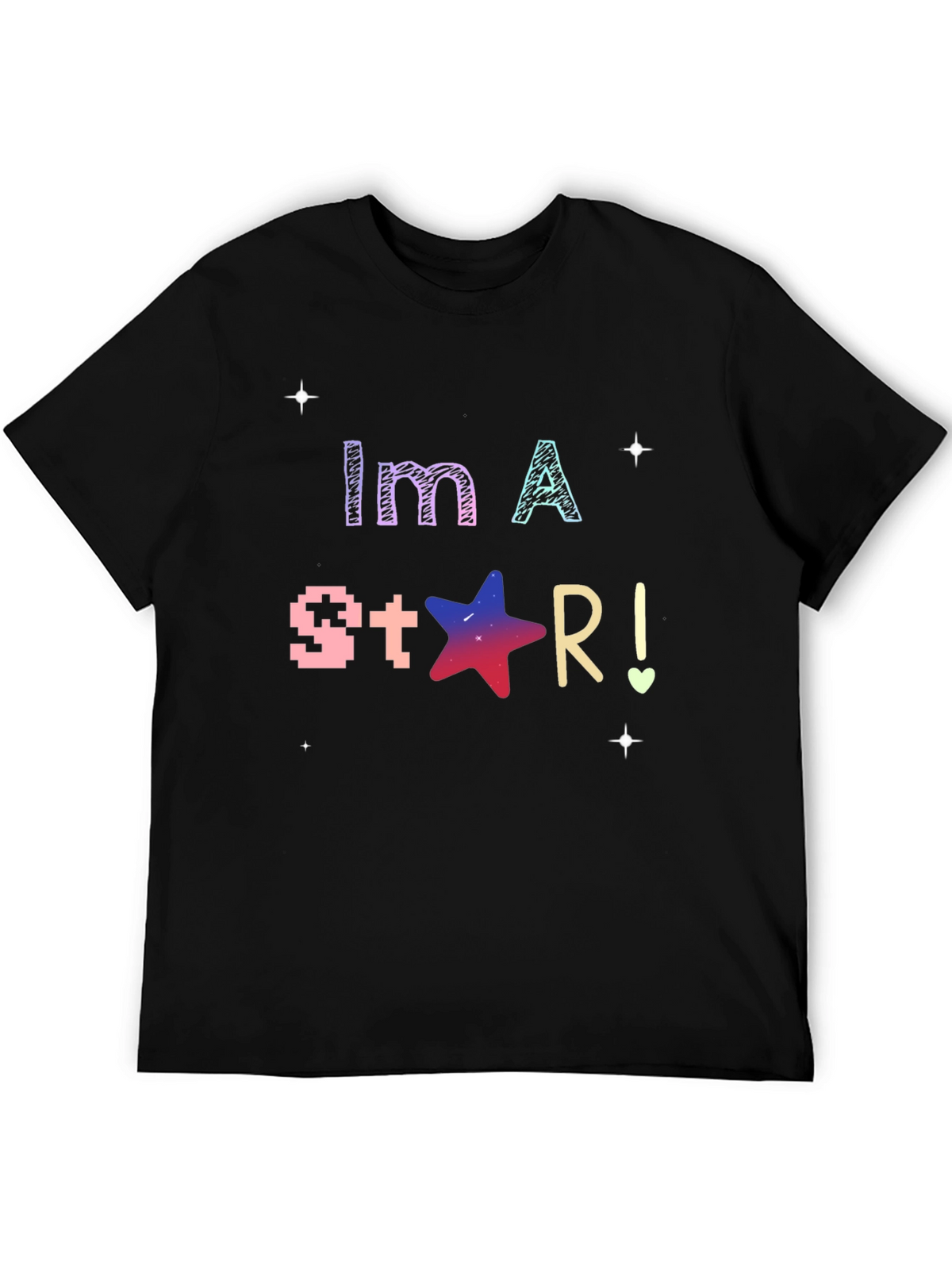 Im A Star! Black T-Shirt