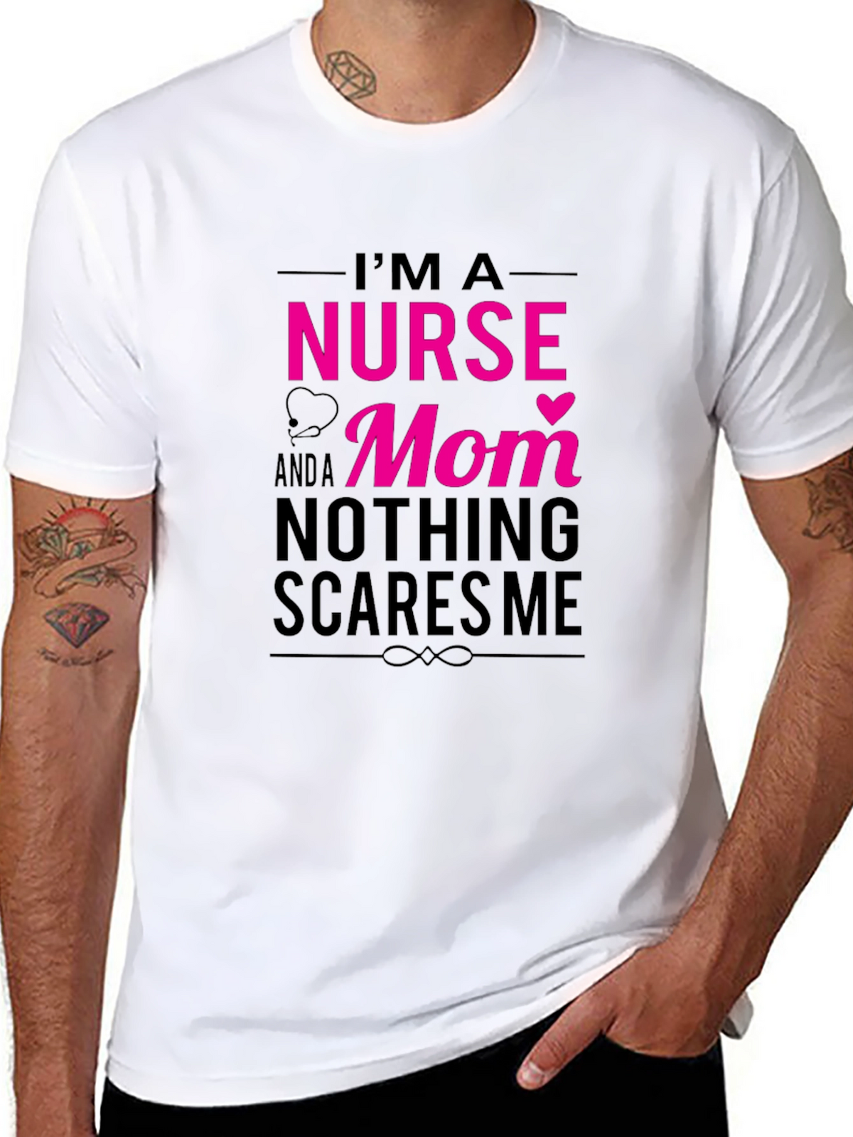 Im a Nurse and a Mom T-Shirt