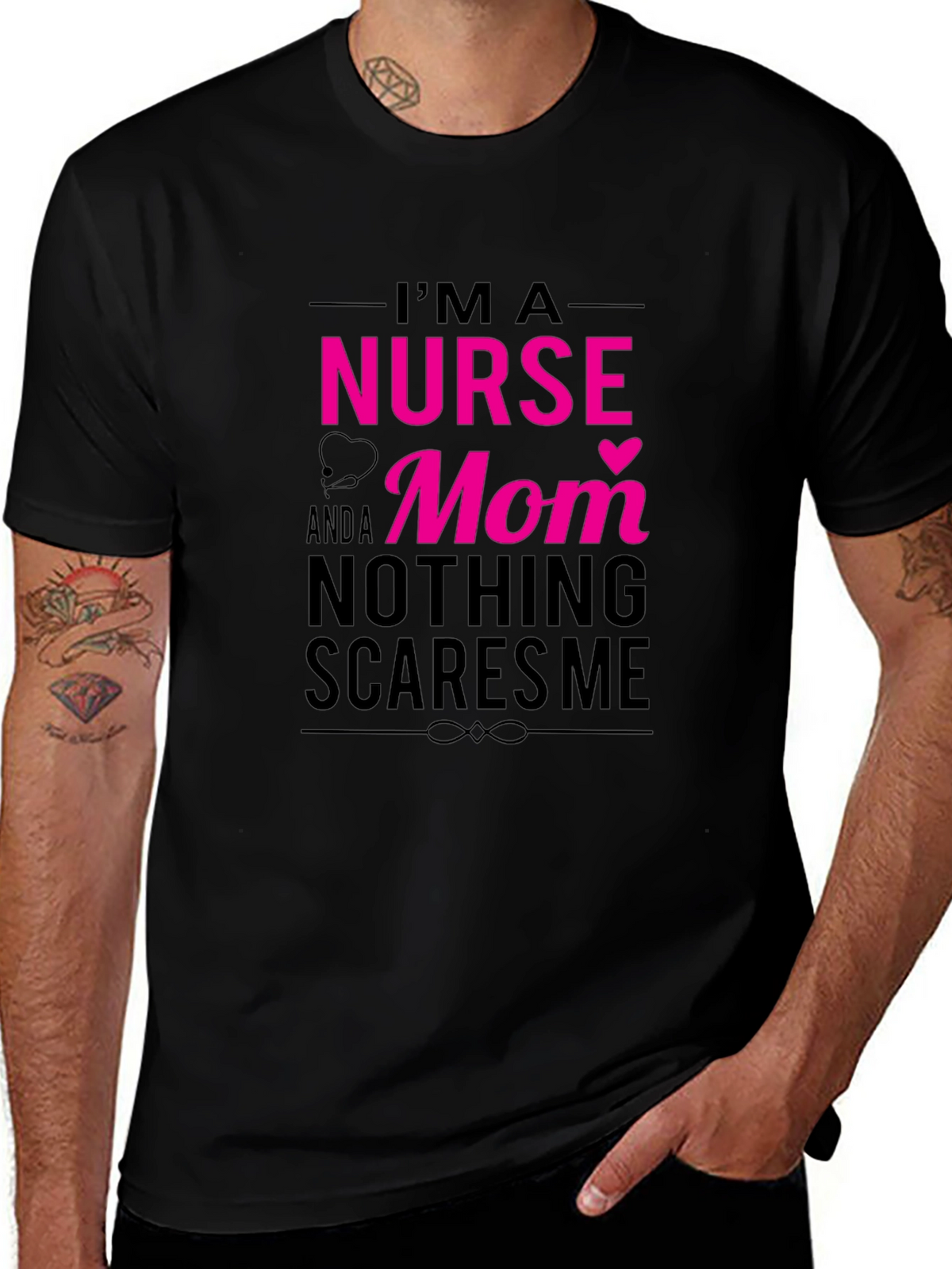 Im a Nurse and a Mom T-Shirt
