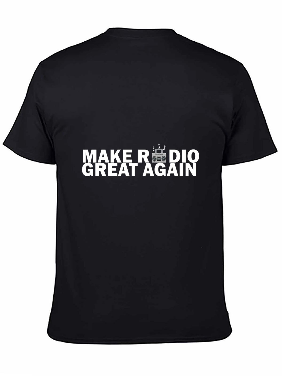 Make Radio Great Again T-Shirt - Boombox Design