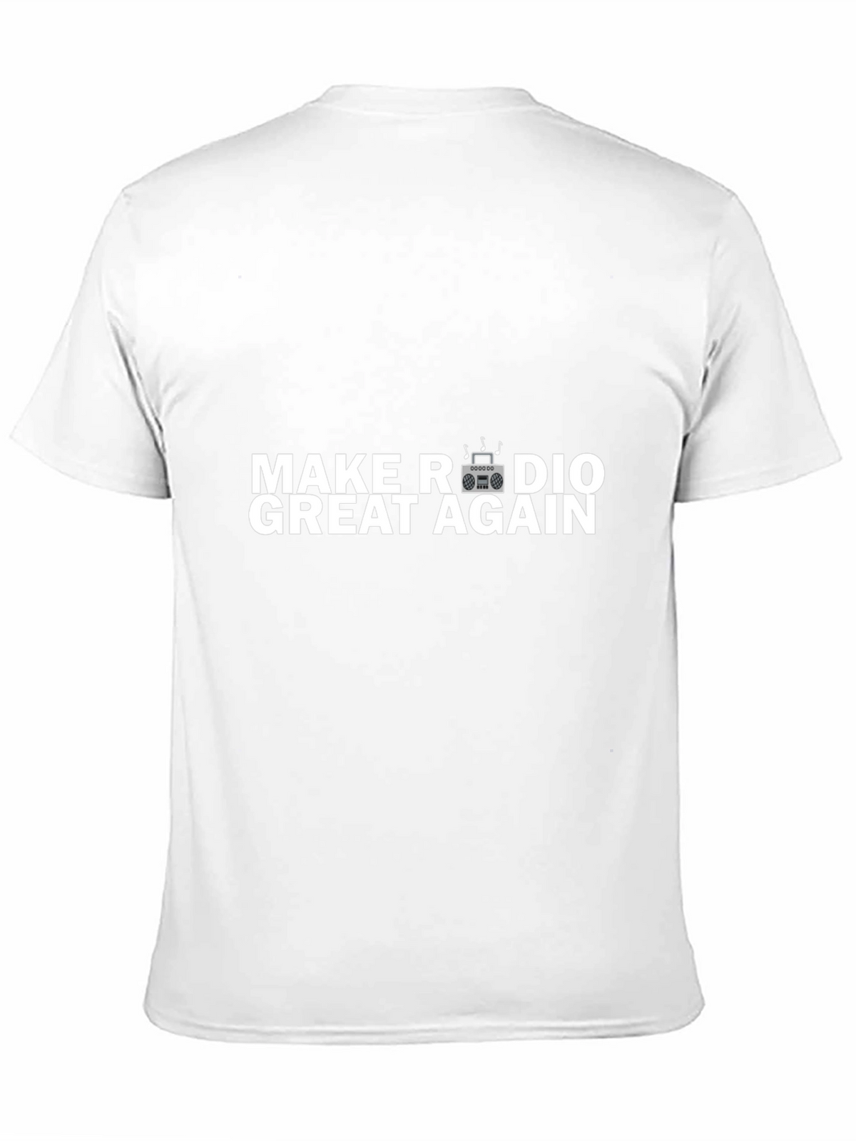 Make Radio Great Again T-Shirt - Boombox Design