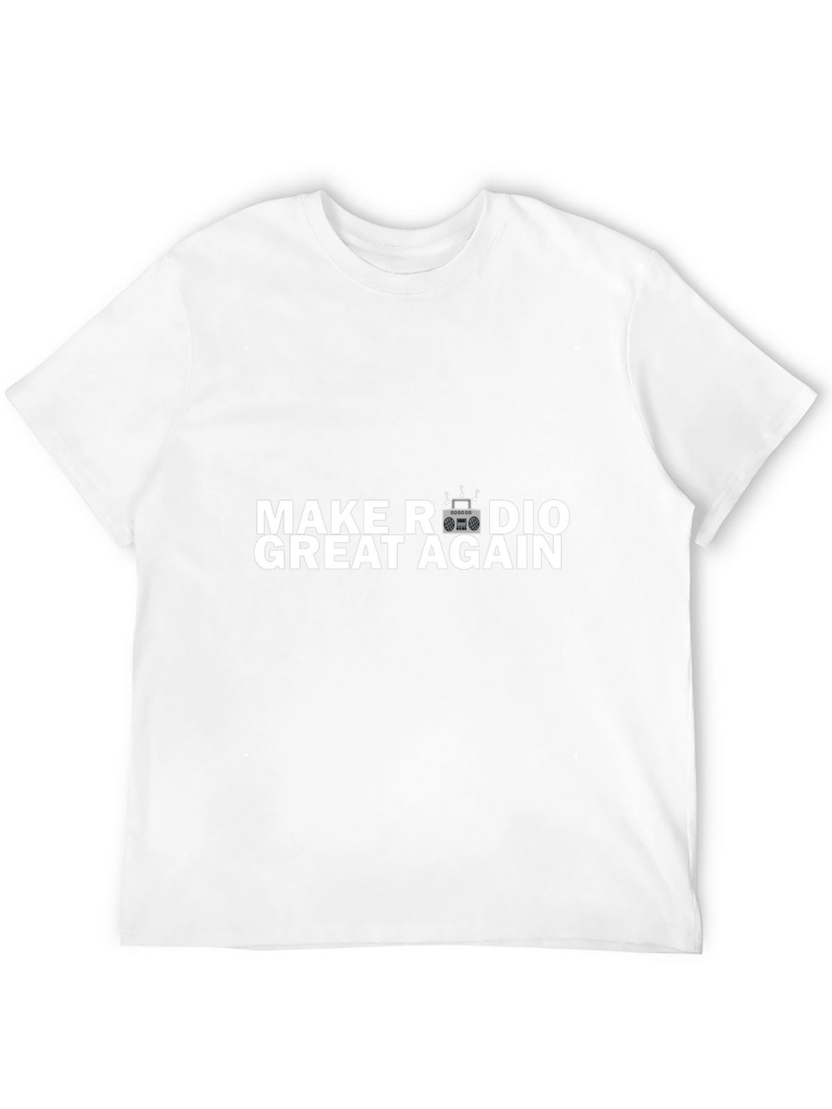 Make Radio Great Again T-Shirt - Boombox Design