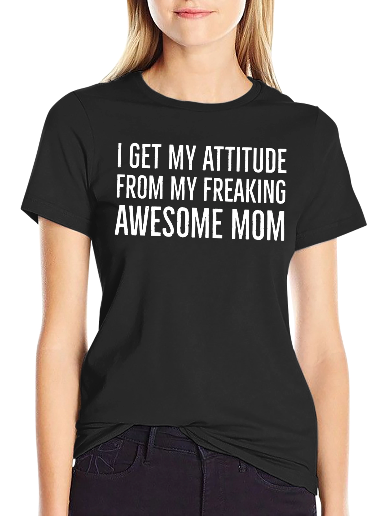 Awesome Mom Attitude T-Shirt