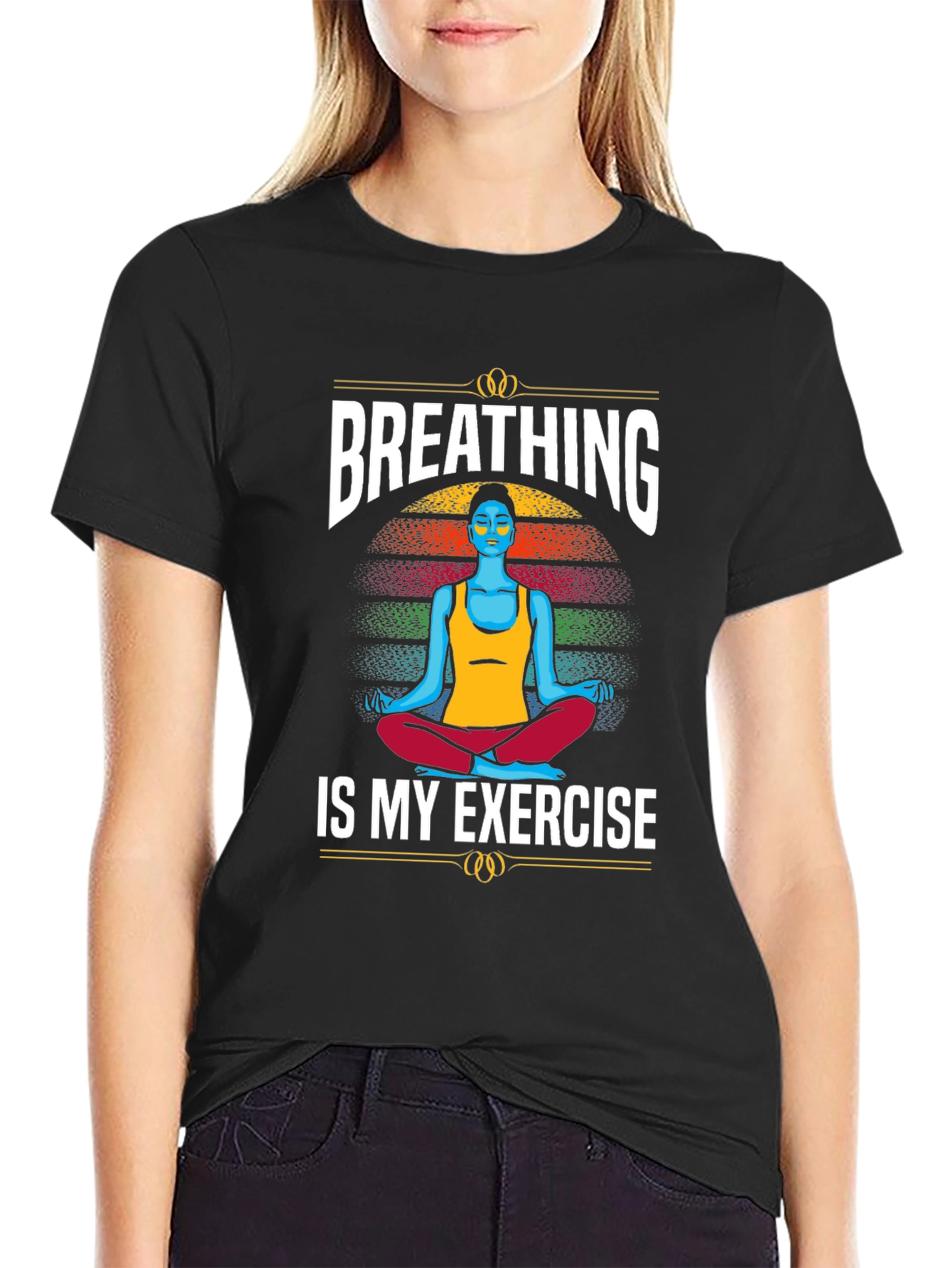 Breathing is My Exercise T-Shirt