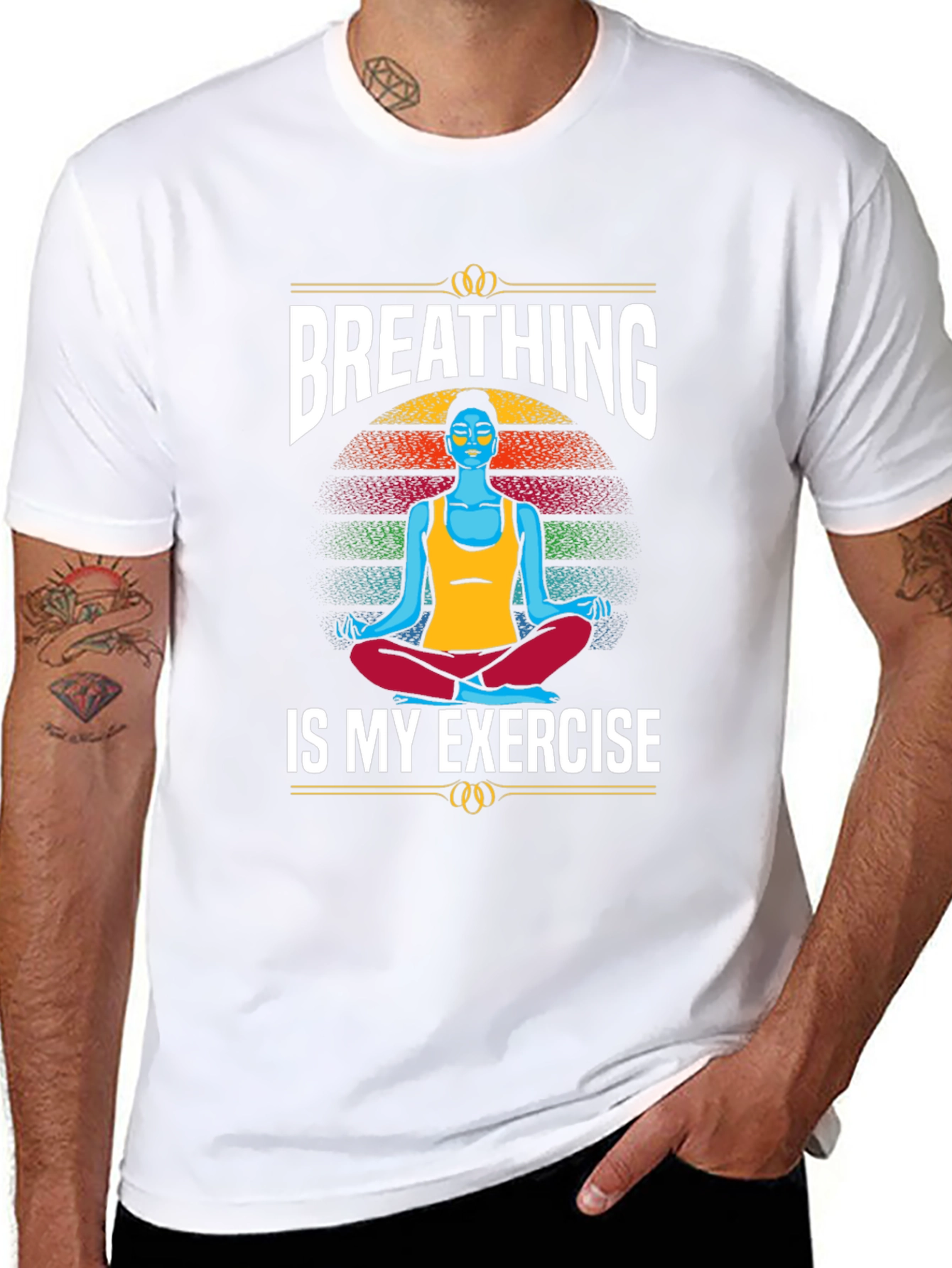 Breathing is My Exercise T-Shirt