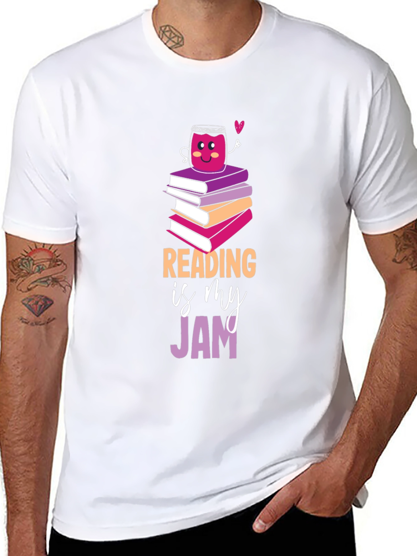 Reading Is My Jam Graphic T-Shirt