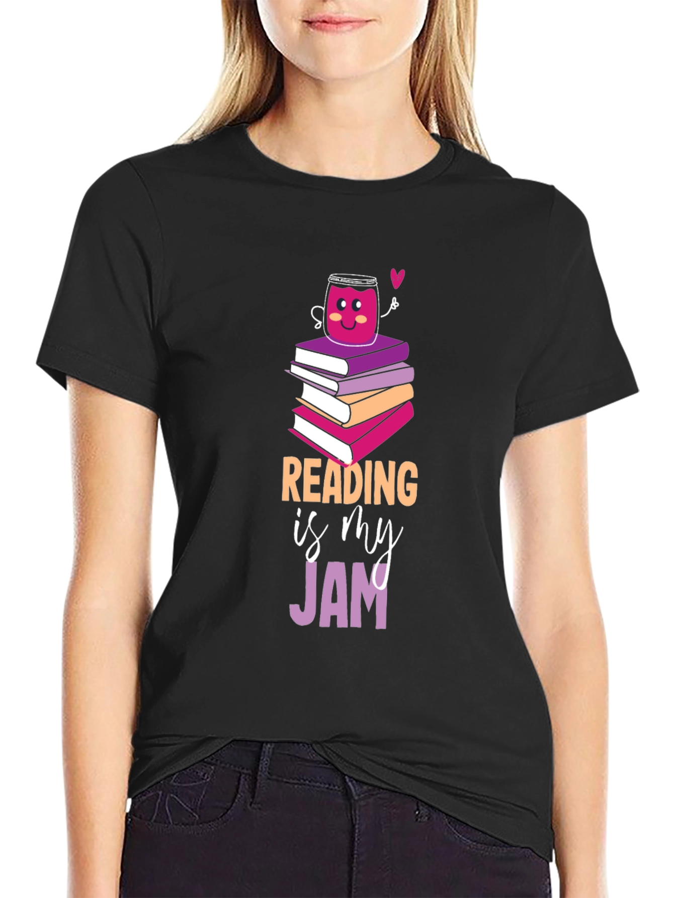 Reading Is My Jam Graphic T-Shirt