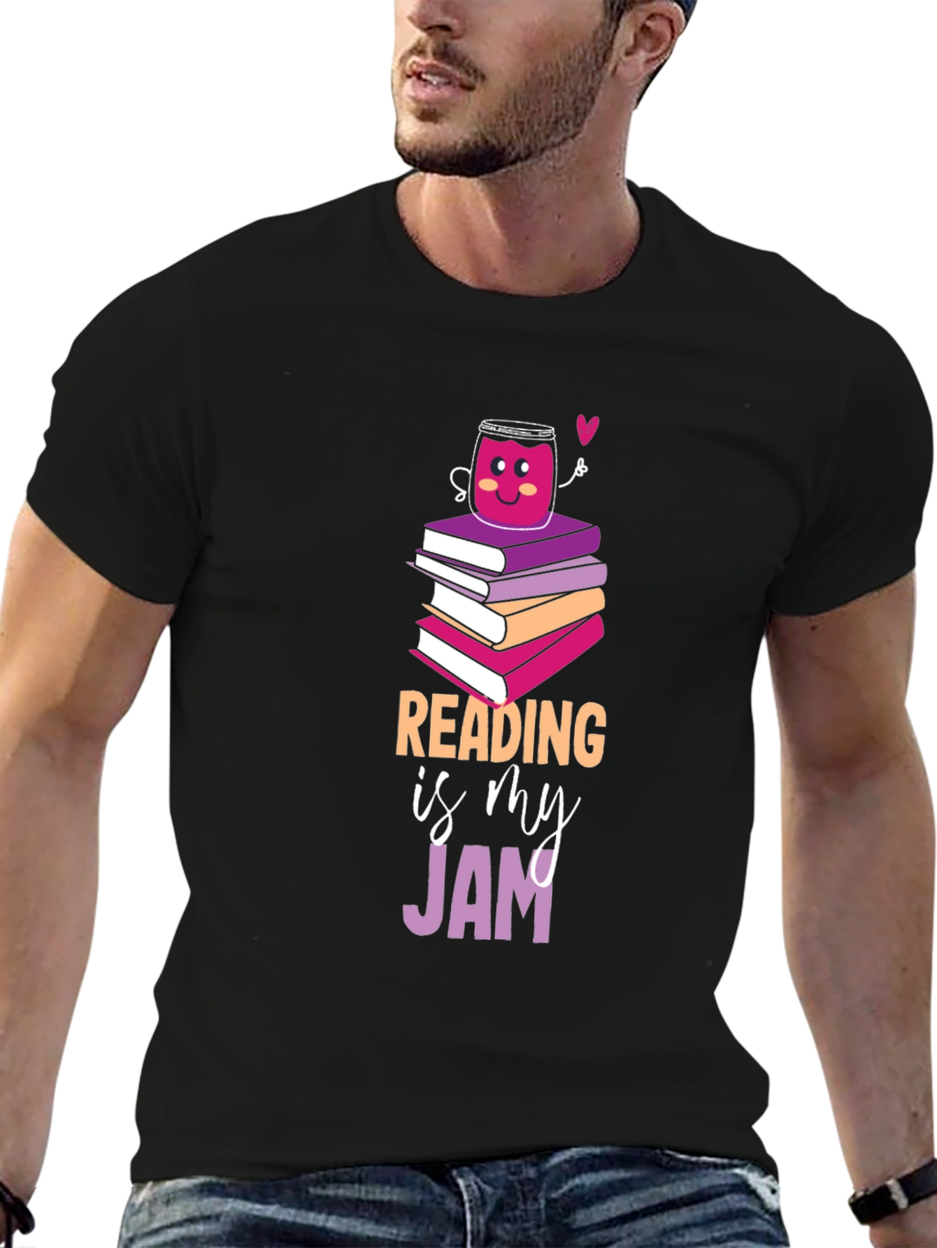 Reading Is My Jam Graphic T-Shirt