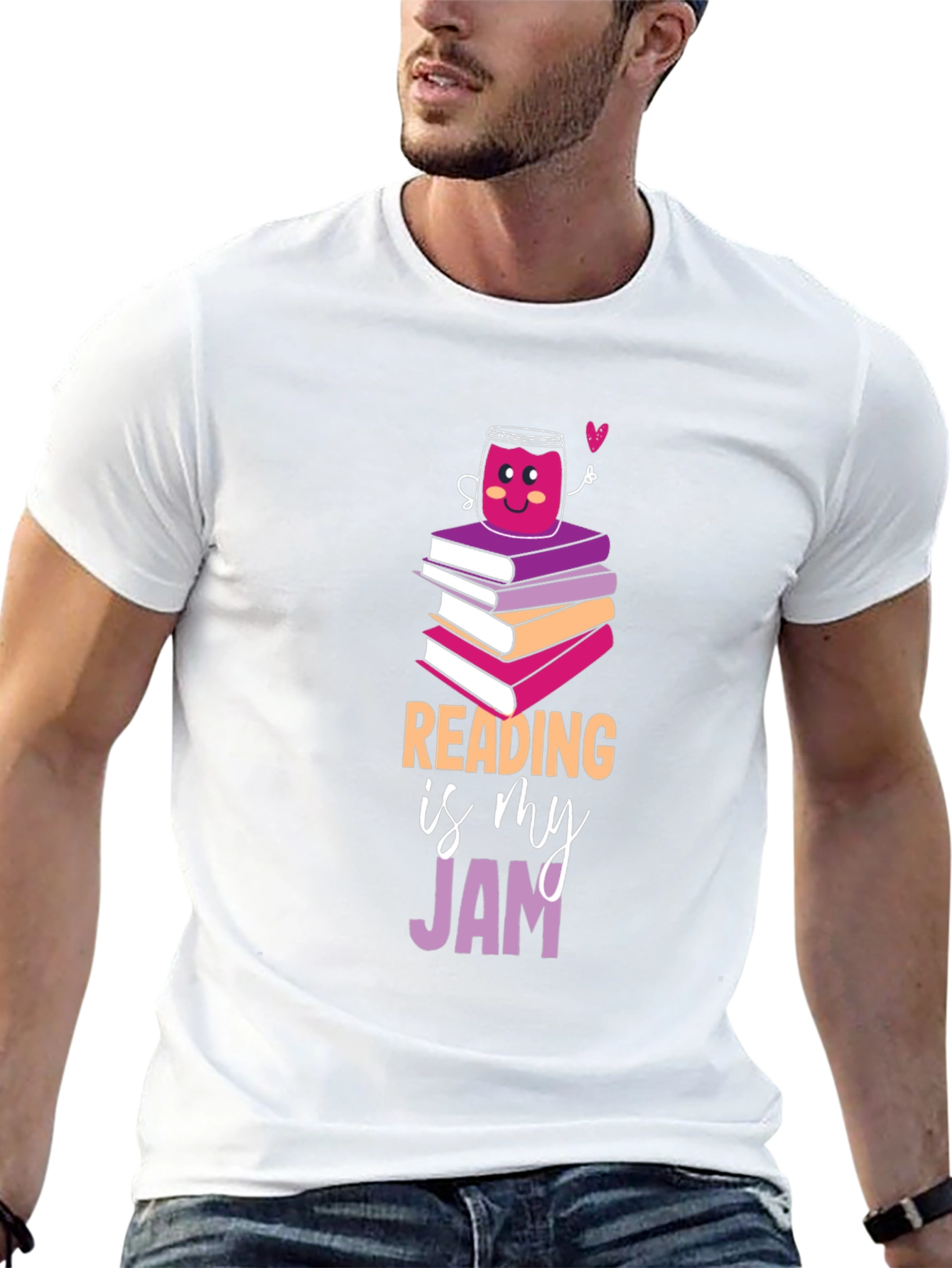 Reading Is My Jam Graphic T-Shirt