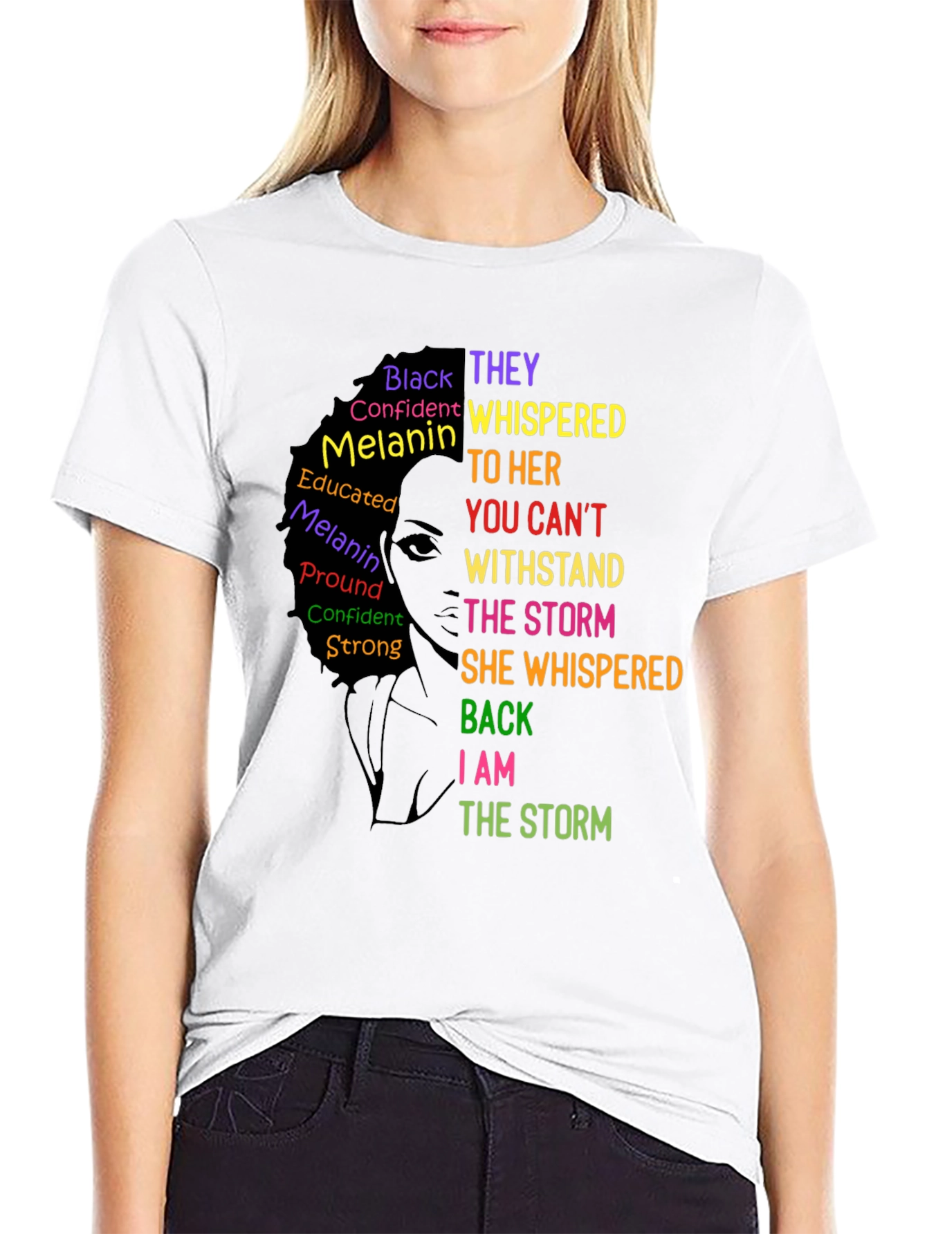 Empowered Woman T-Shirt: I Am The Storm Tee