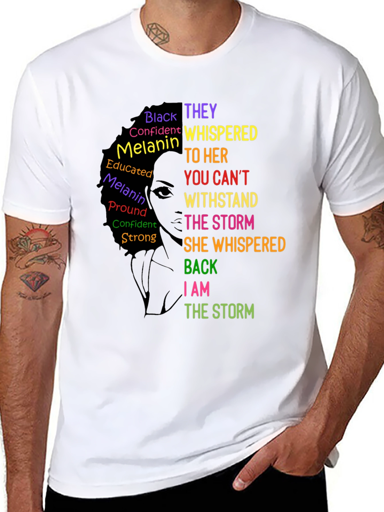Empowered Woman T-Shirt: I Am The Storm Tee