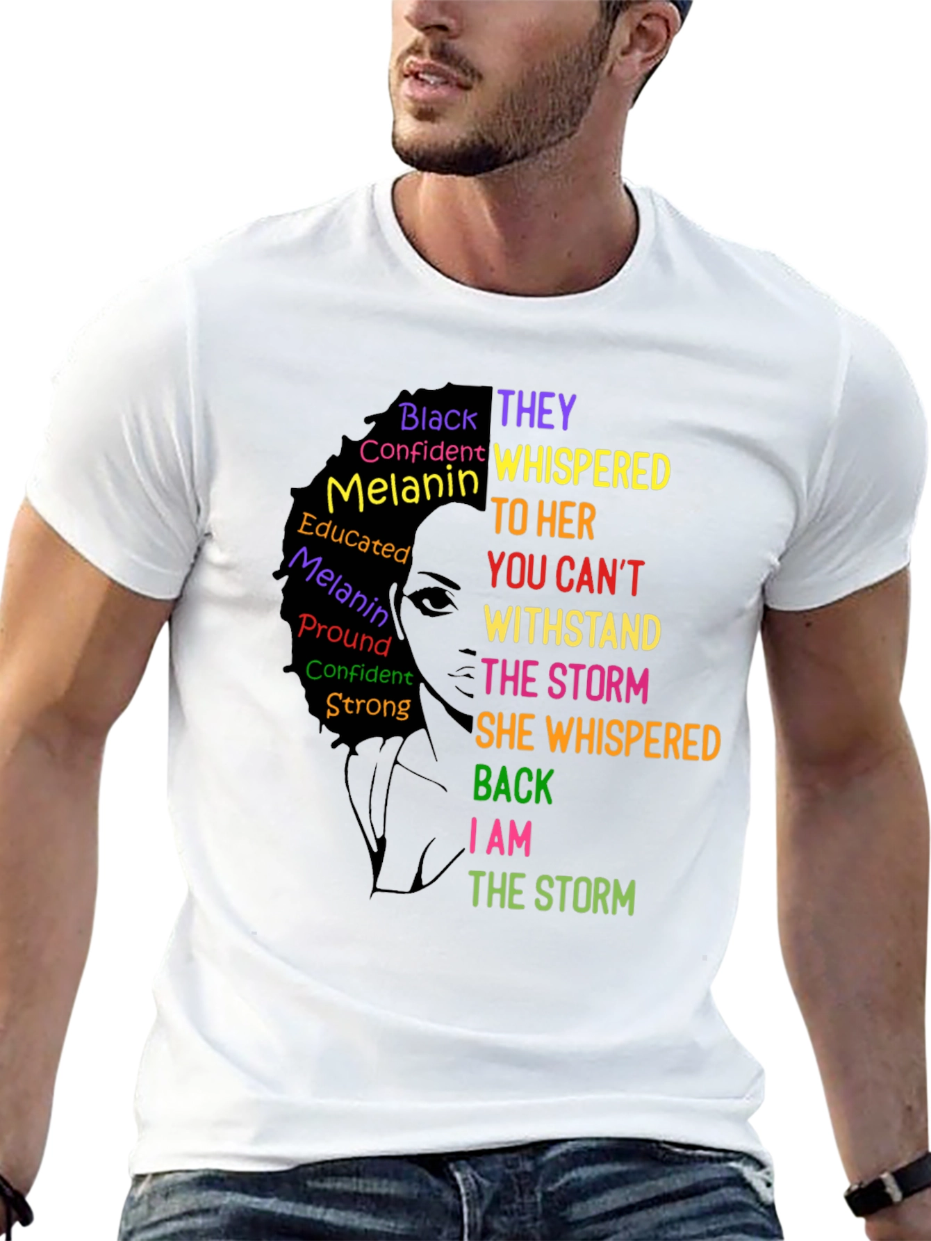 Empowered Woman T-Shirt: I Am The Storm Tee