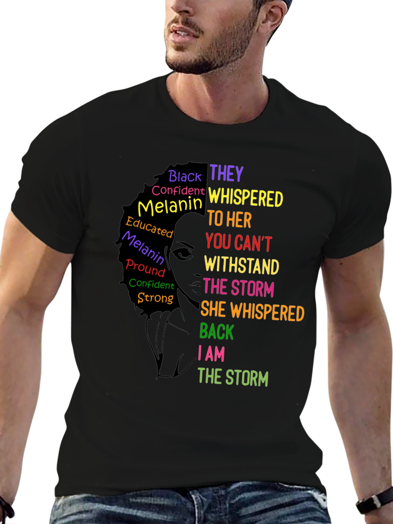 Empowered Woman T-Shirt: I Am The Storm Tee