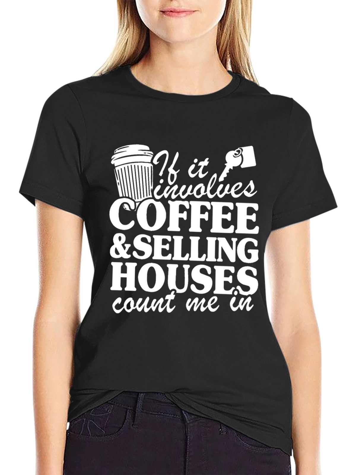 Coffee & Selling Houses T-Shirt