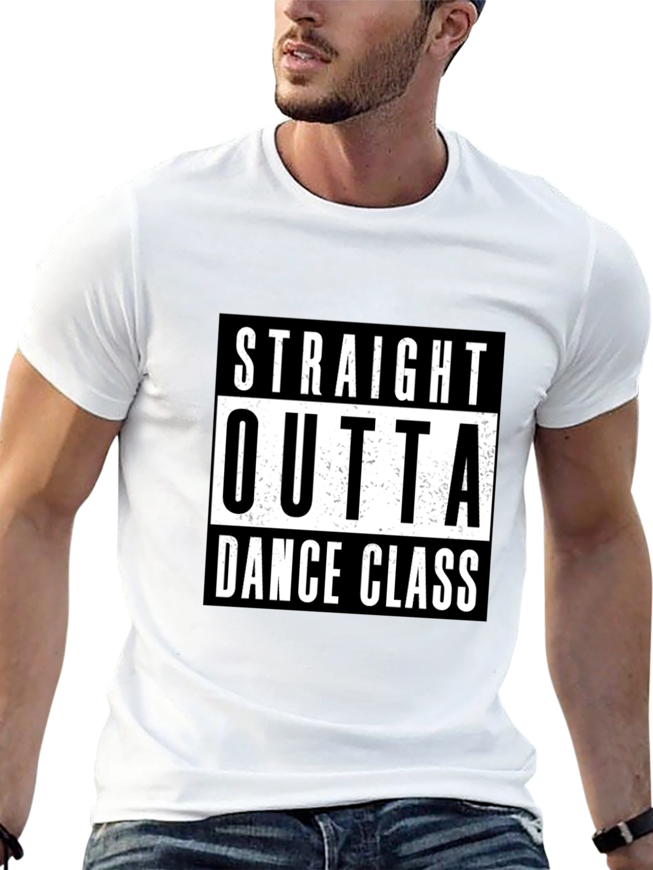 Straight Outta Dance Class Black T-Shirt