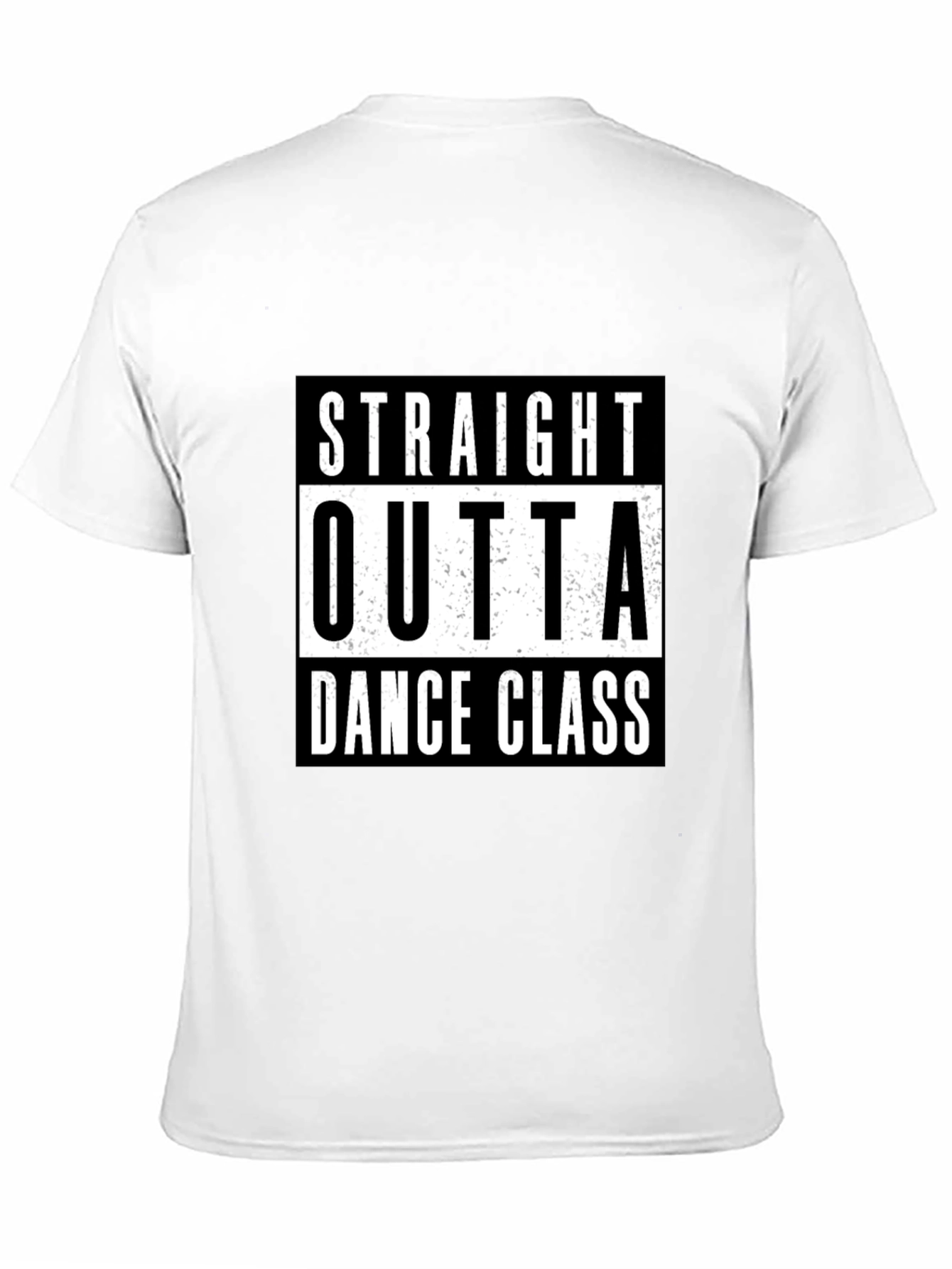 Straight Outta Dance Class Black T-Shirt