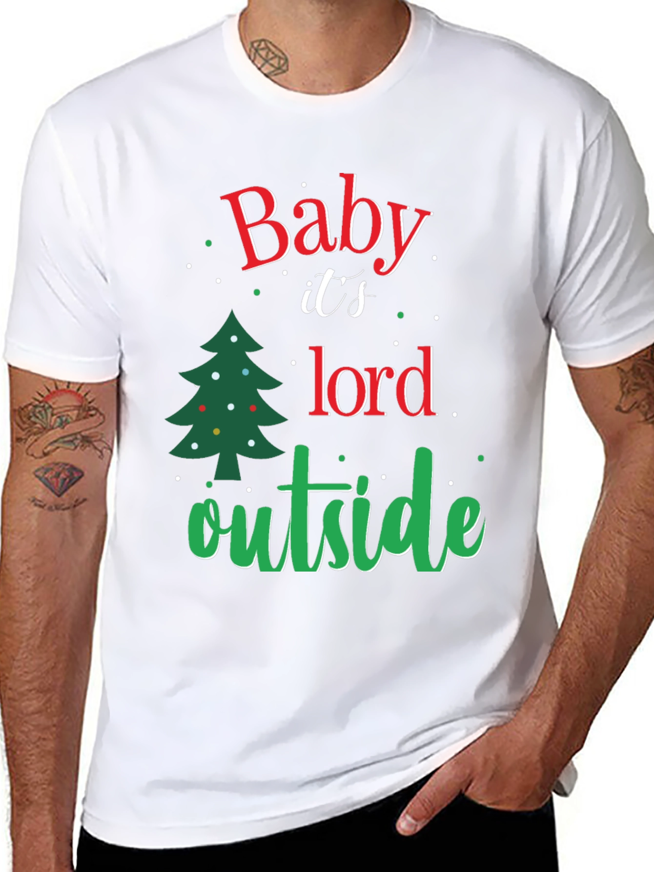 Baby Its Cold Outside Christmas T-Shirt