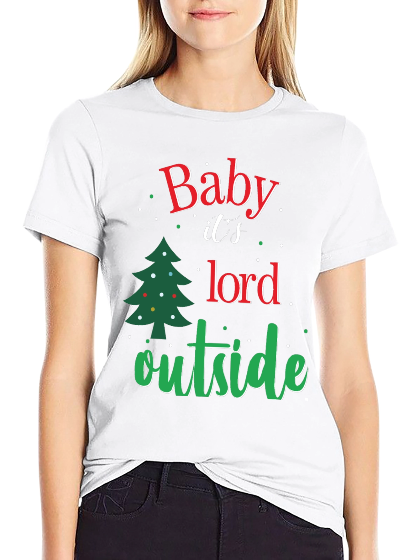 Baby Its Cold Outside Christmas T-Shirt