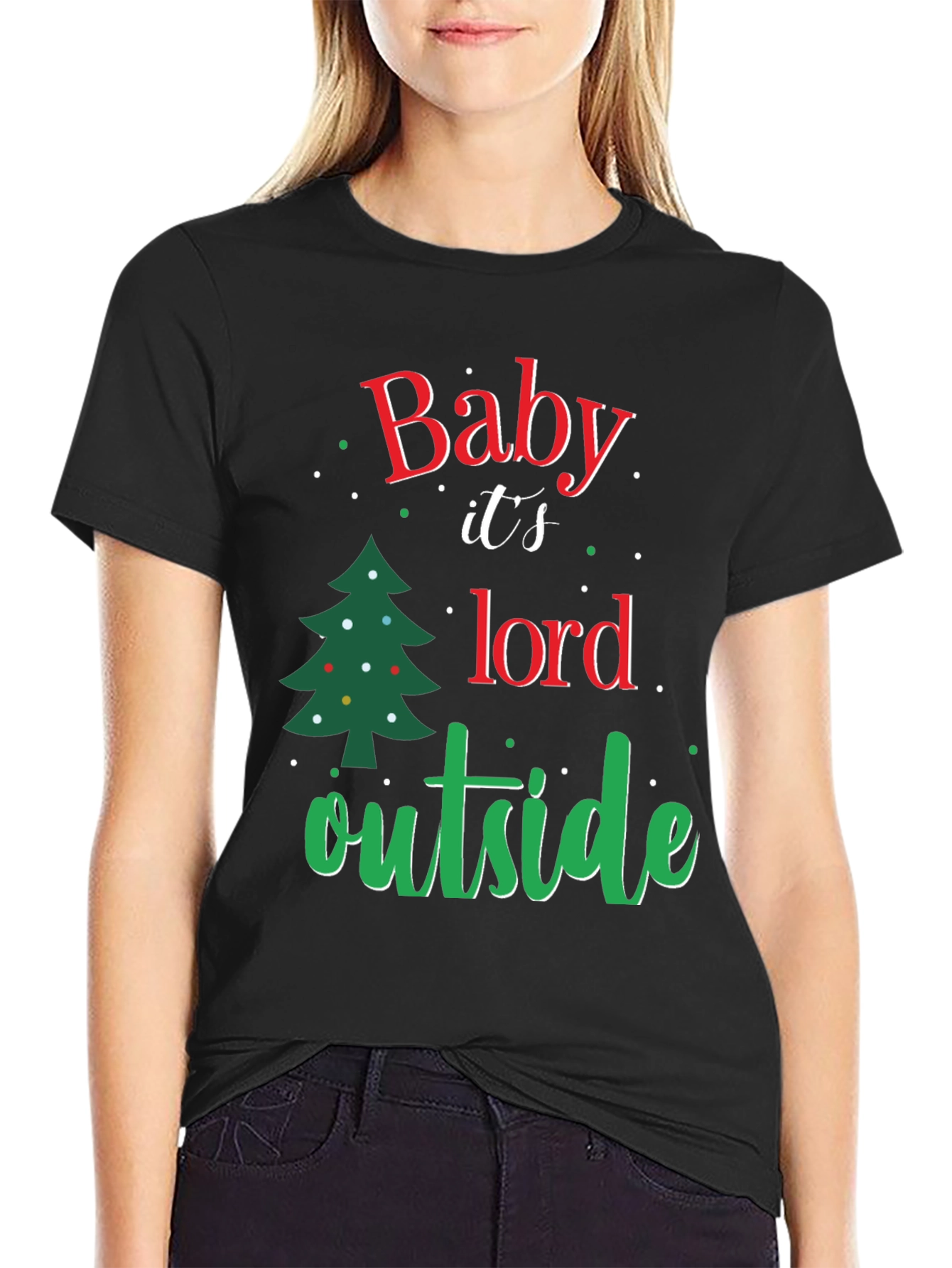 Baby Its Cold Outside Christmas T-Shirt