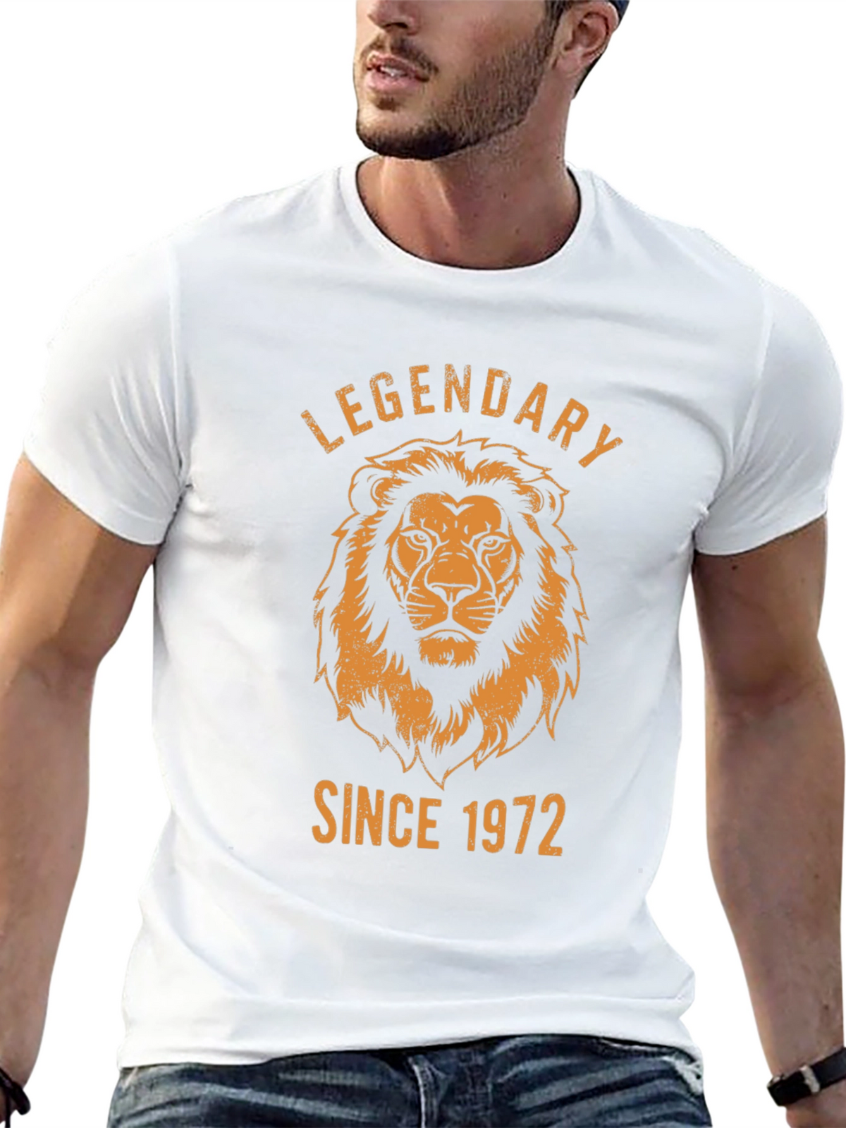 Legendary Since 1972 Lion Graphic T-Shirt