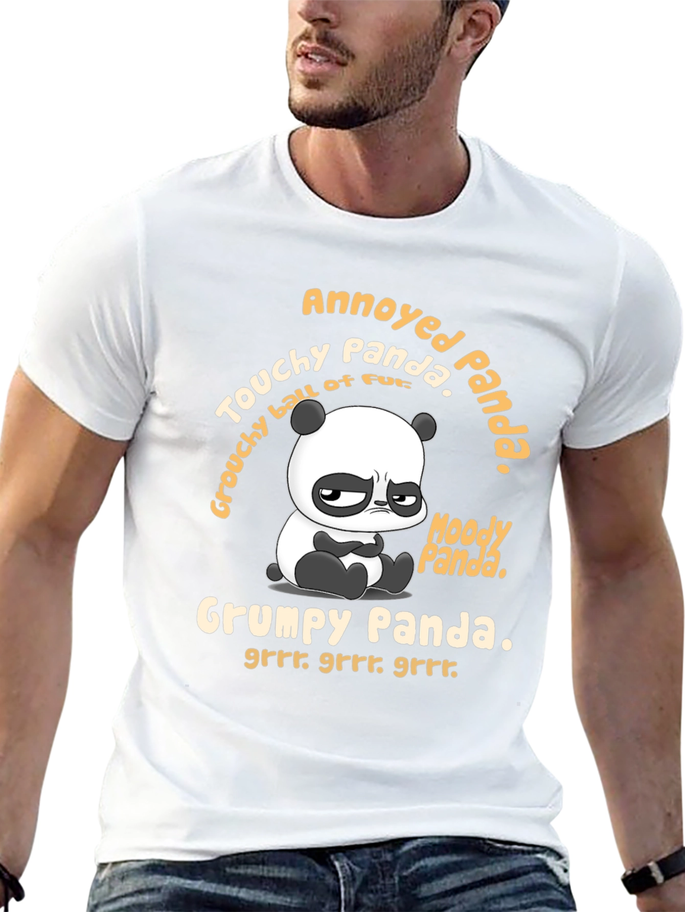 Grumpy Panda T-Shirt - Annoyed Panda Tee