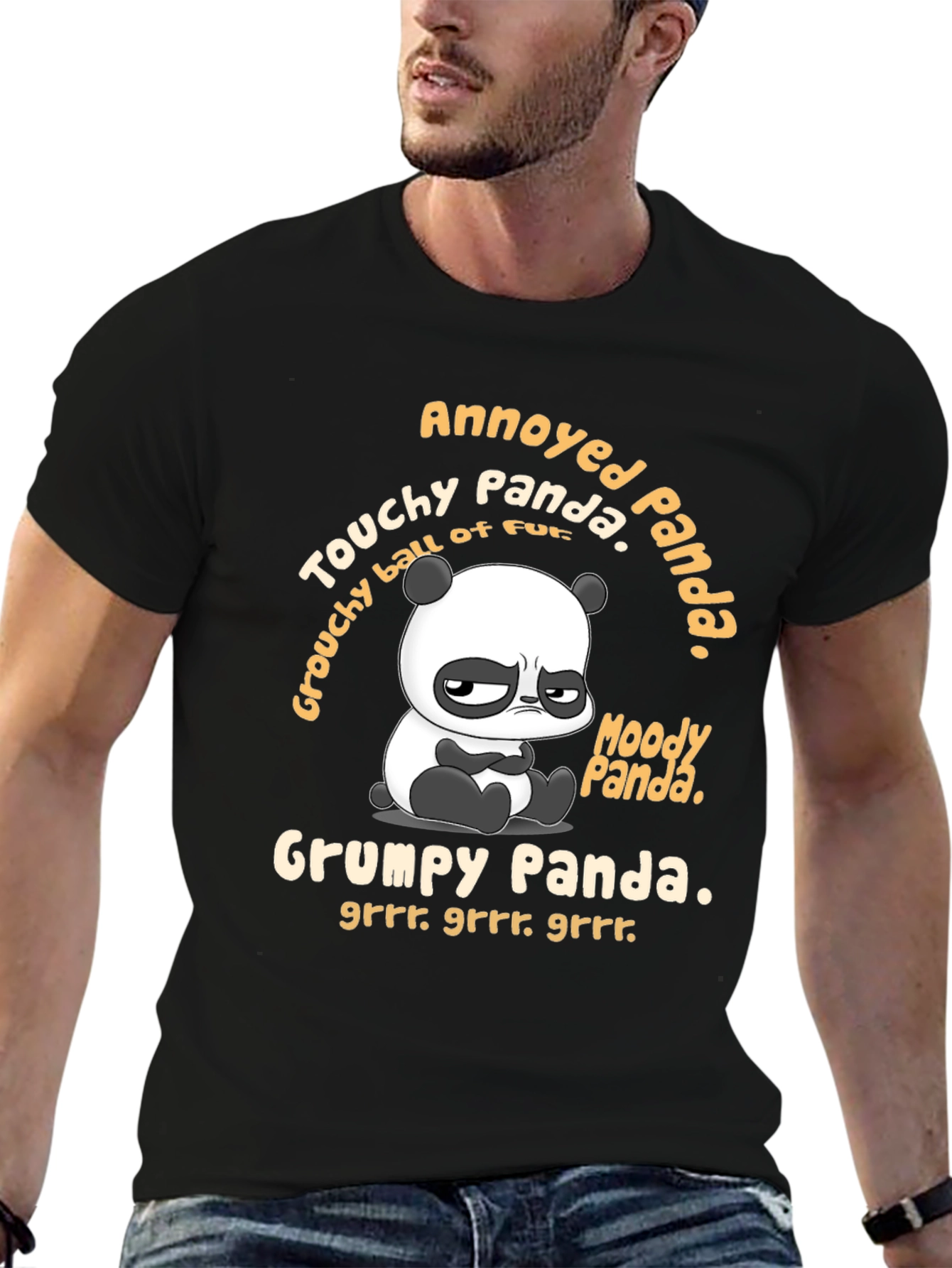 Grumpy Panda T-Shirt - Annoyed Panda Tee