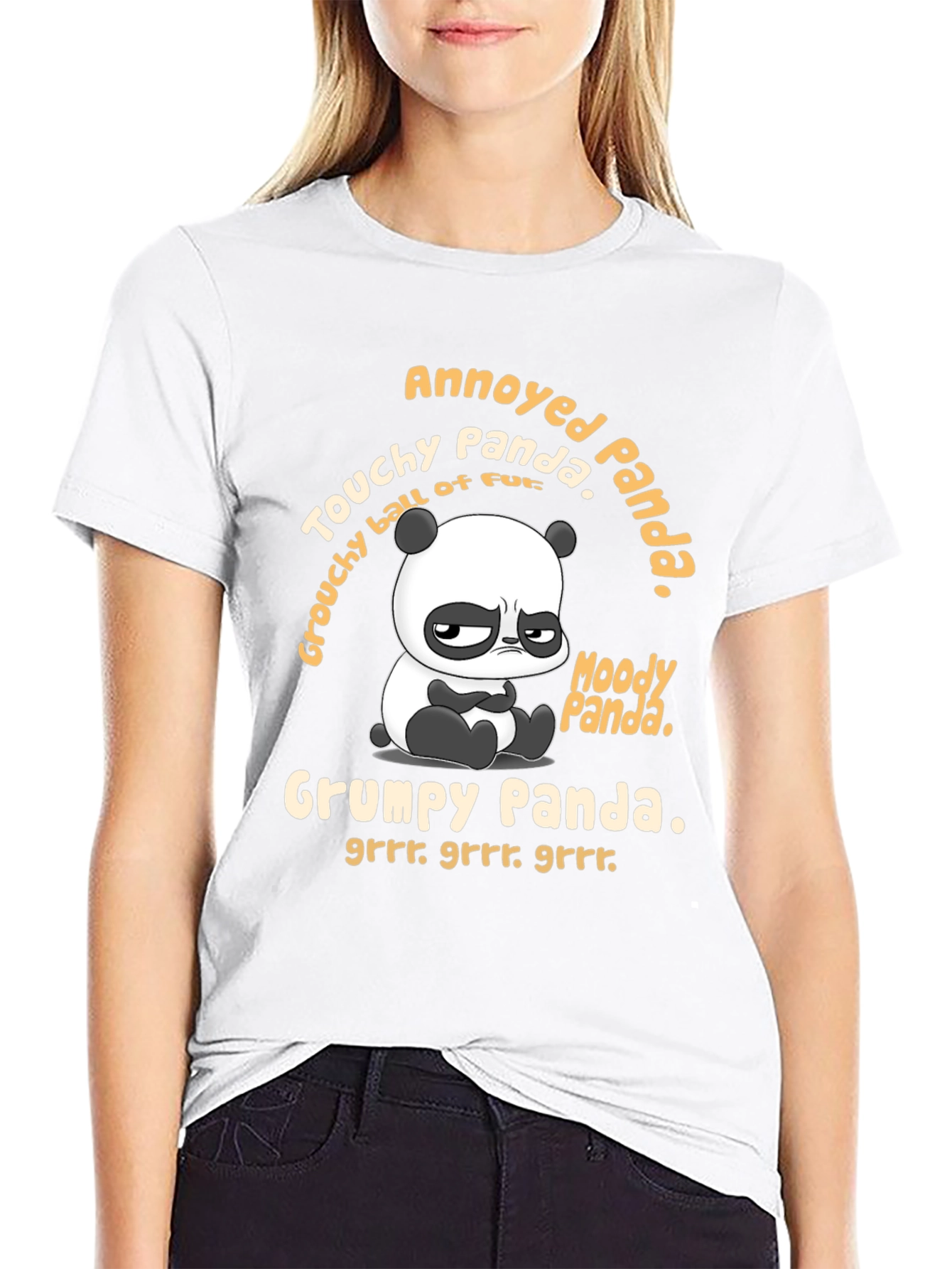 Grumpy Panda T-Shirt - Annoyed Panda Tee