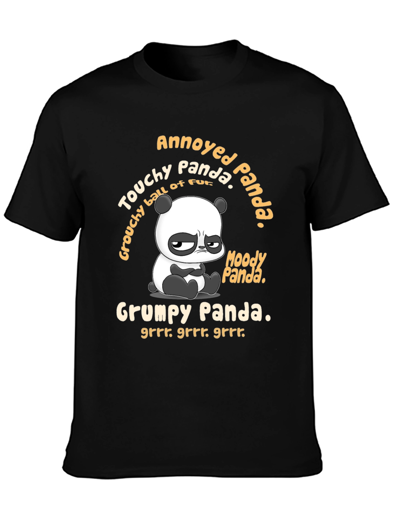 Grumpy Panda T-Shirt - Annoyed Panda Tee