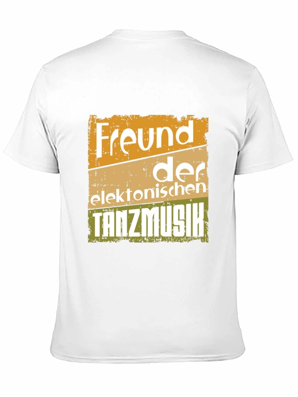 Freund der elektronischen Tanzmusik Black T-Shirt