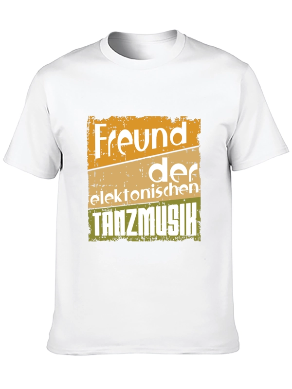 Freund der elektronischen Tanzmusik Black T-Shirt