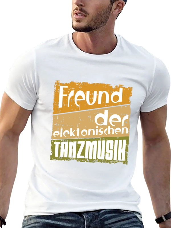 Freund der elektronischen Tanzmusik Black T-Shirt