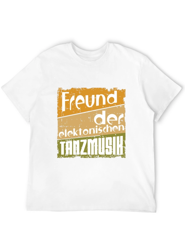 Freund der elektronischen Tanzmusik Black T-Shirt