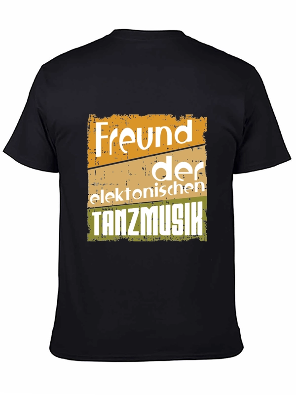 Freund der elektronischen Tanzmusik Black T-Shirt