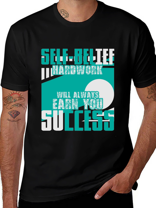 Self-Belief & Hardwork Success Tee