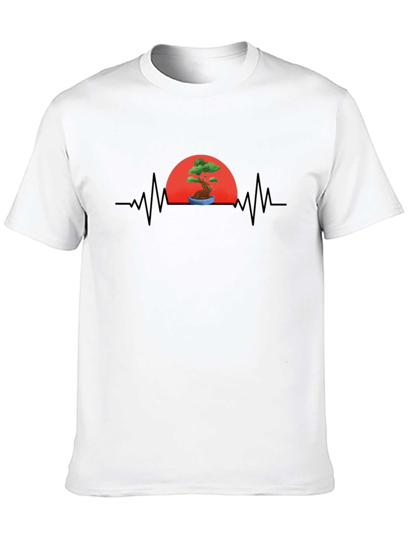 Bonsai Heartbeat T-Shirt - Zen Life