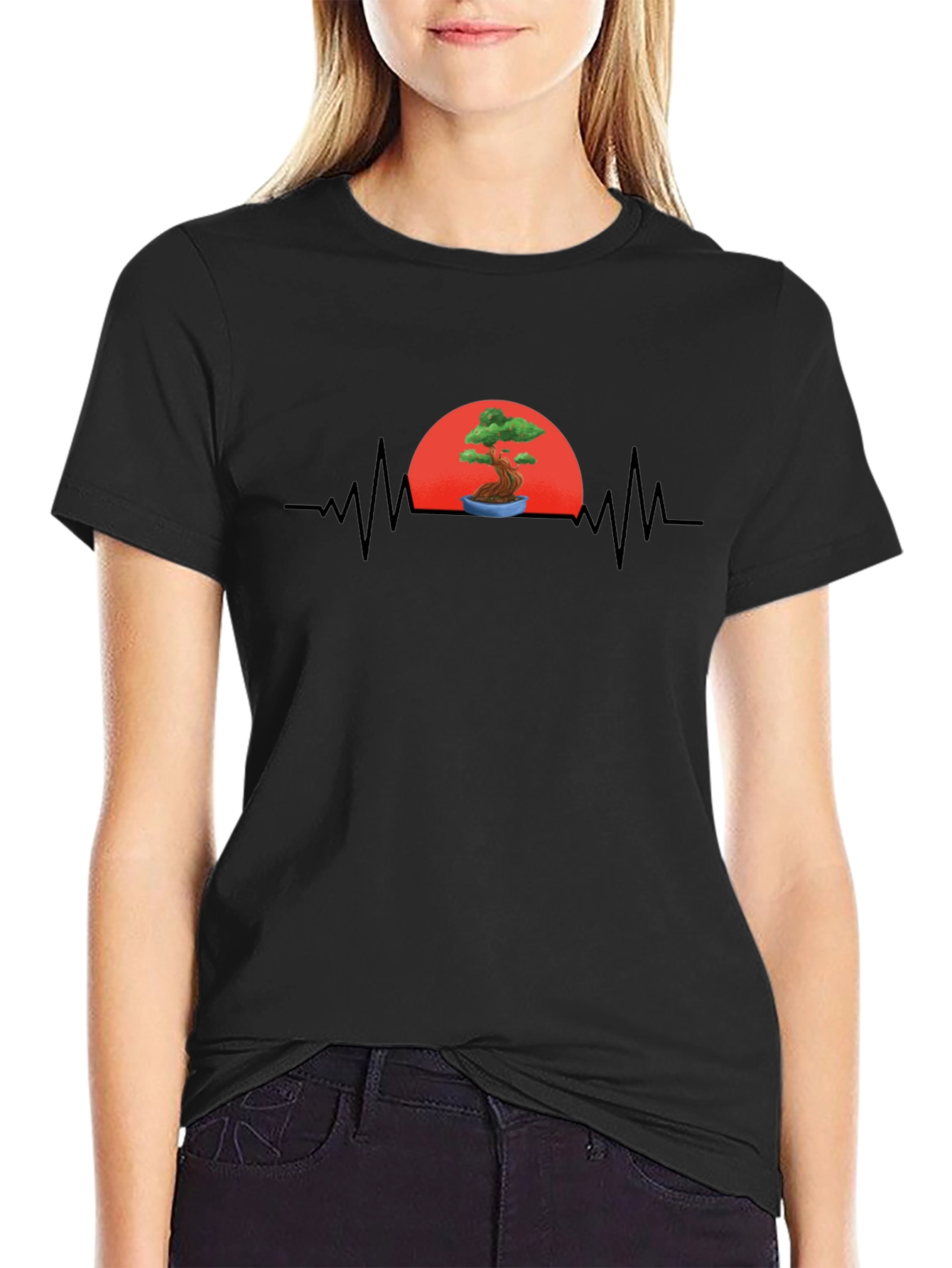 Bonsai Heartbeat T-Shirt - Zen Life