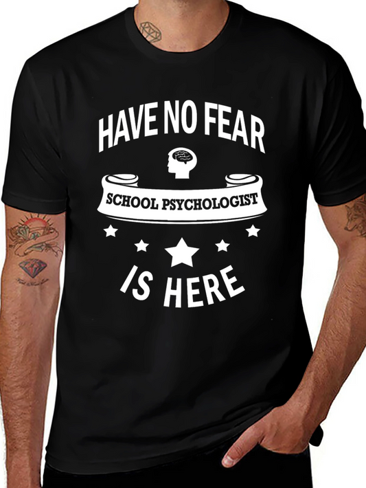 School Psychologist T-Shirt - Funny Mental Health Tee
