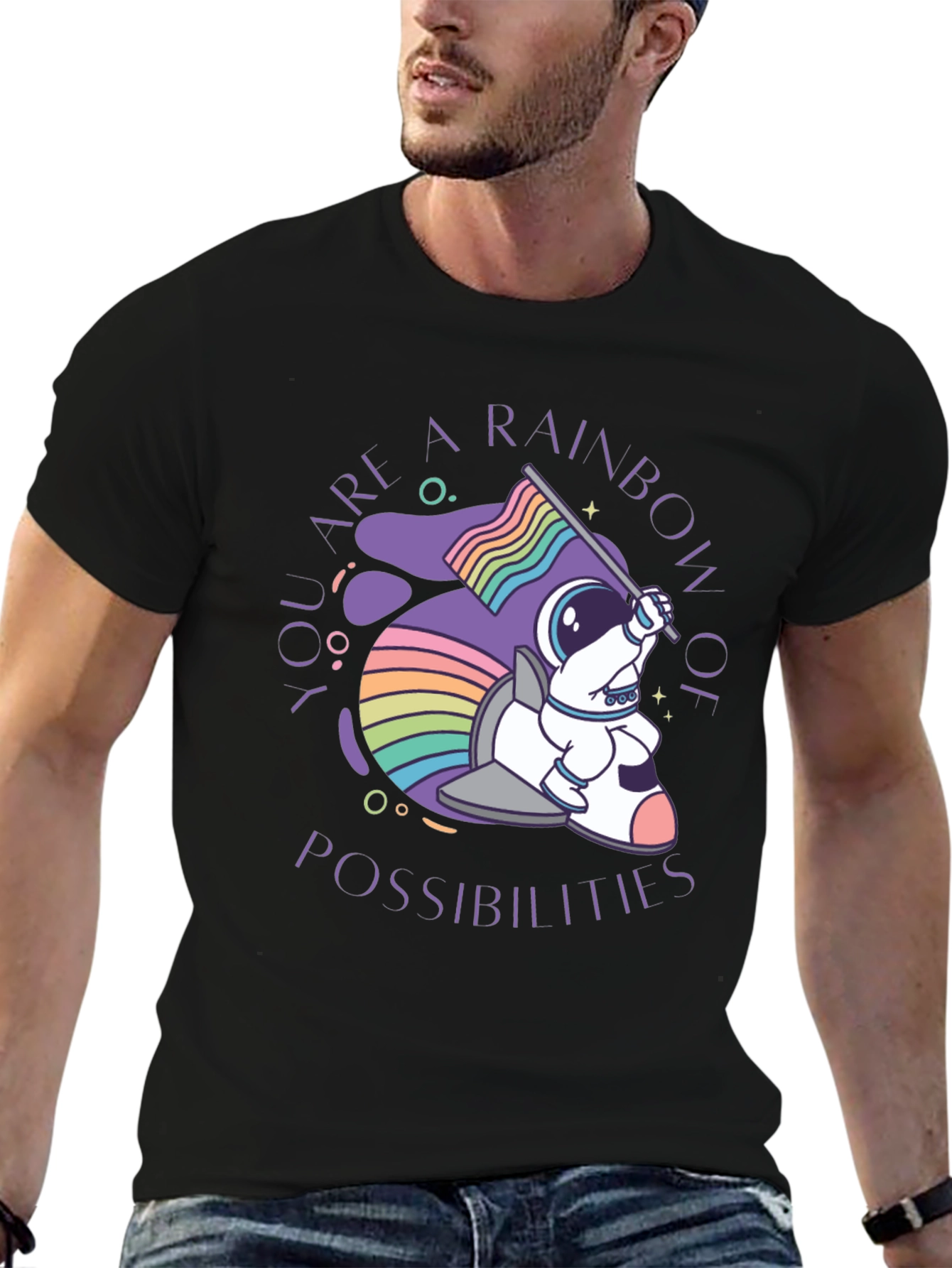 Rainbow Possibilities Graphic Tee