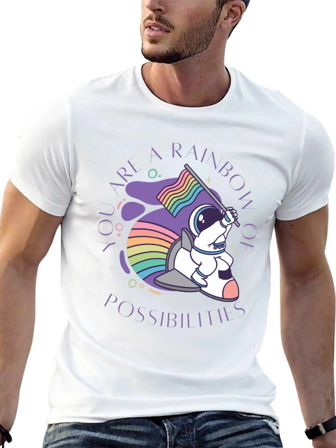 Rainbow Possibilities Graphic Tee