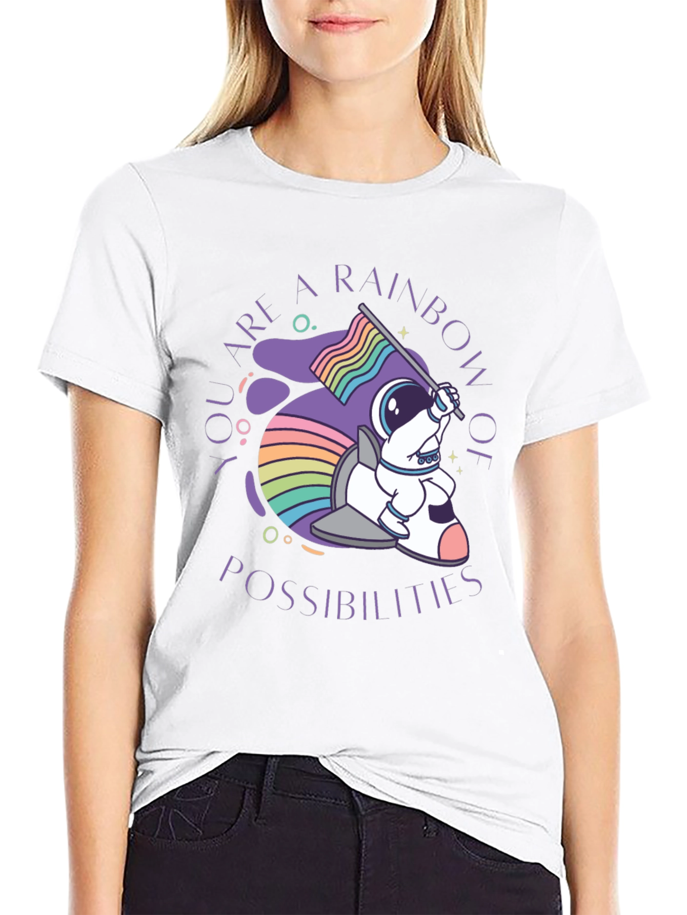 Rainbow Possibilities Graphic Tee