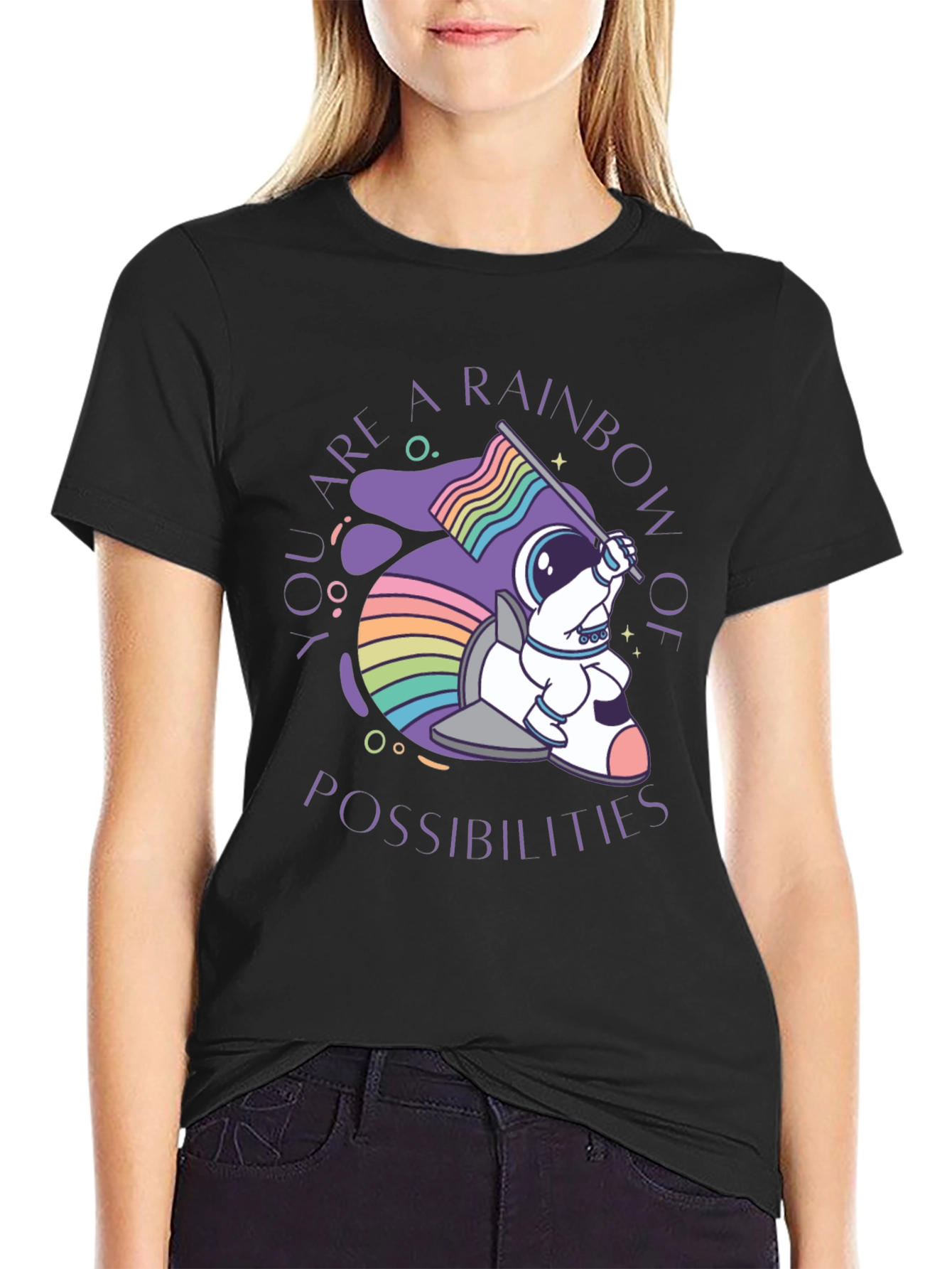 Rainbow Possibilities Graphic Tee