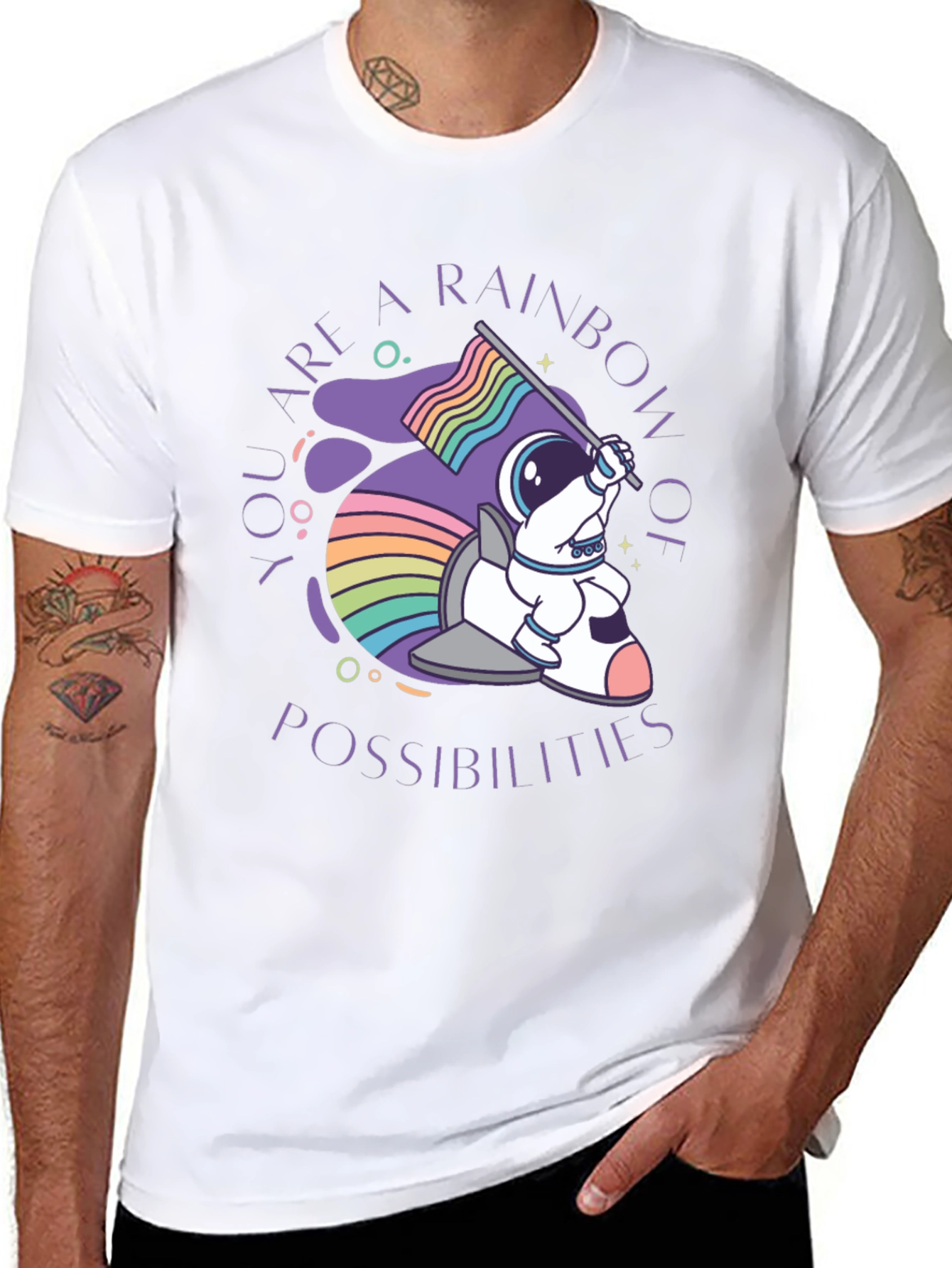Rainbow Possibilities Graphic Tee
