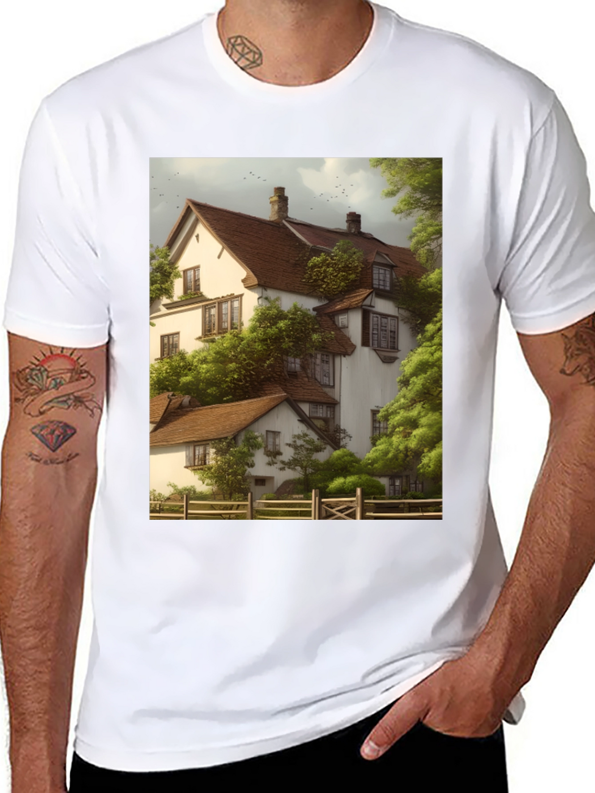 Rustic Home Graphic Tee