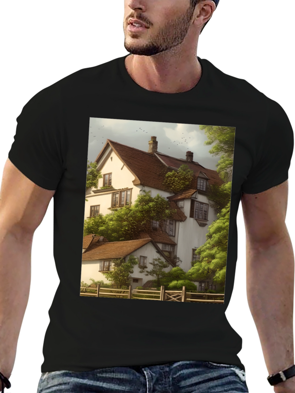 Rustic Home Graphic Tee
