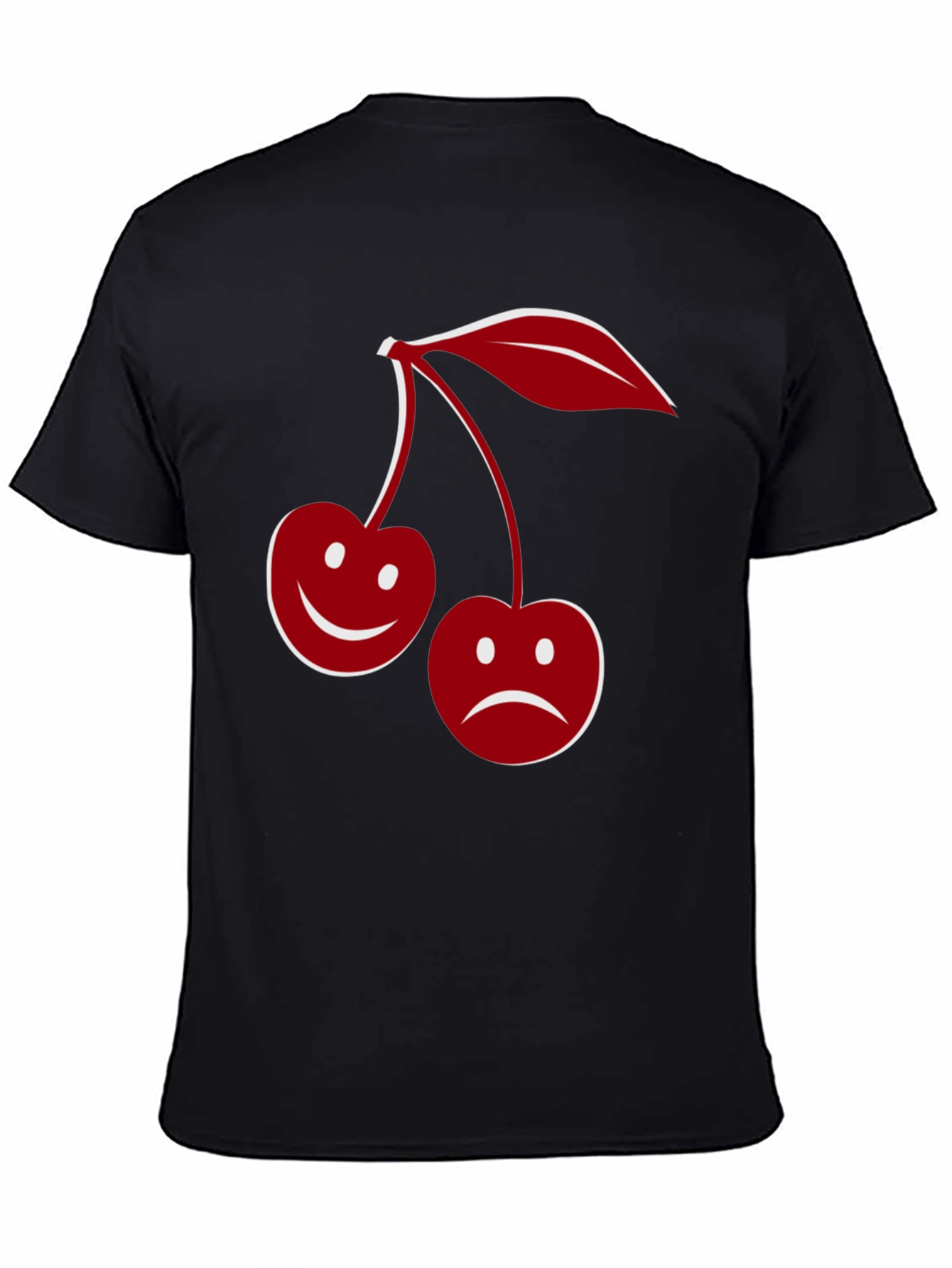 Cherry Moods Graphic Tee - Fun & Expressive