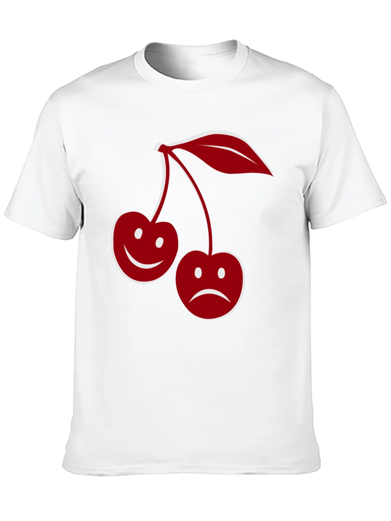 Cherry Moods Graphic Tee - Fun & Expressive