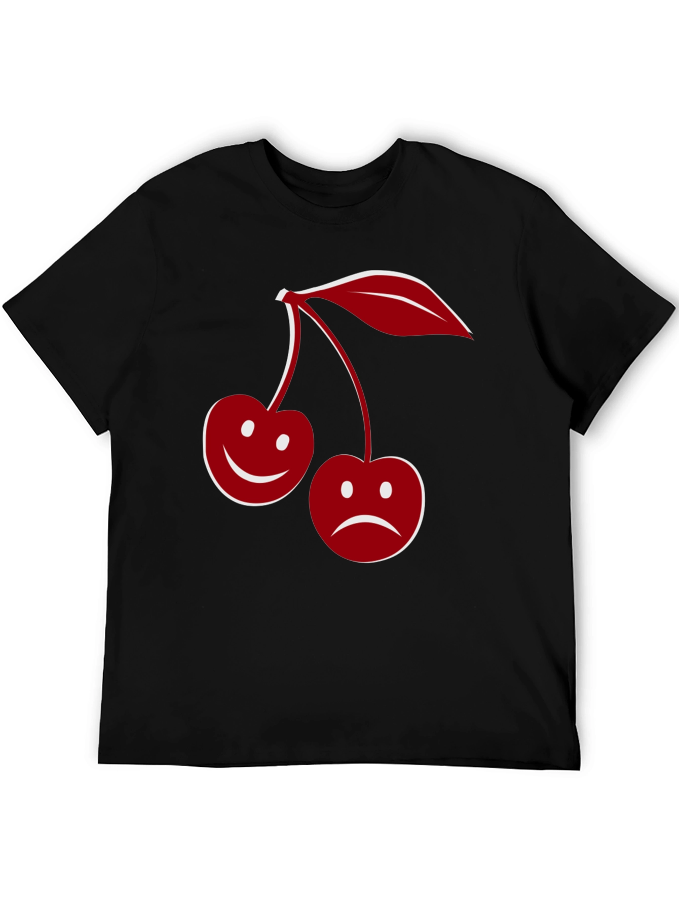 Cherry Moods Graphic Tee - Fun & Expressive