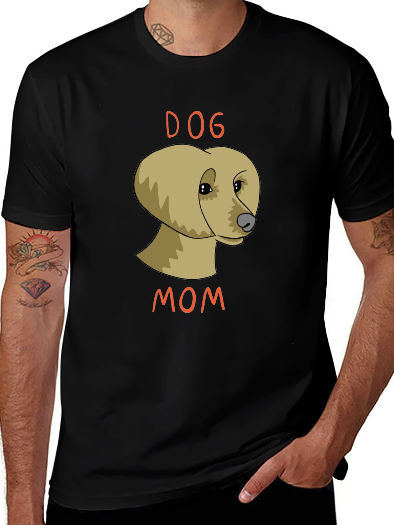 Dog Mom T-Shirt - Cute Dog Graphic Tee