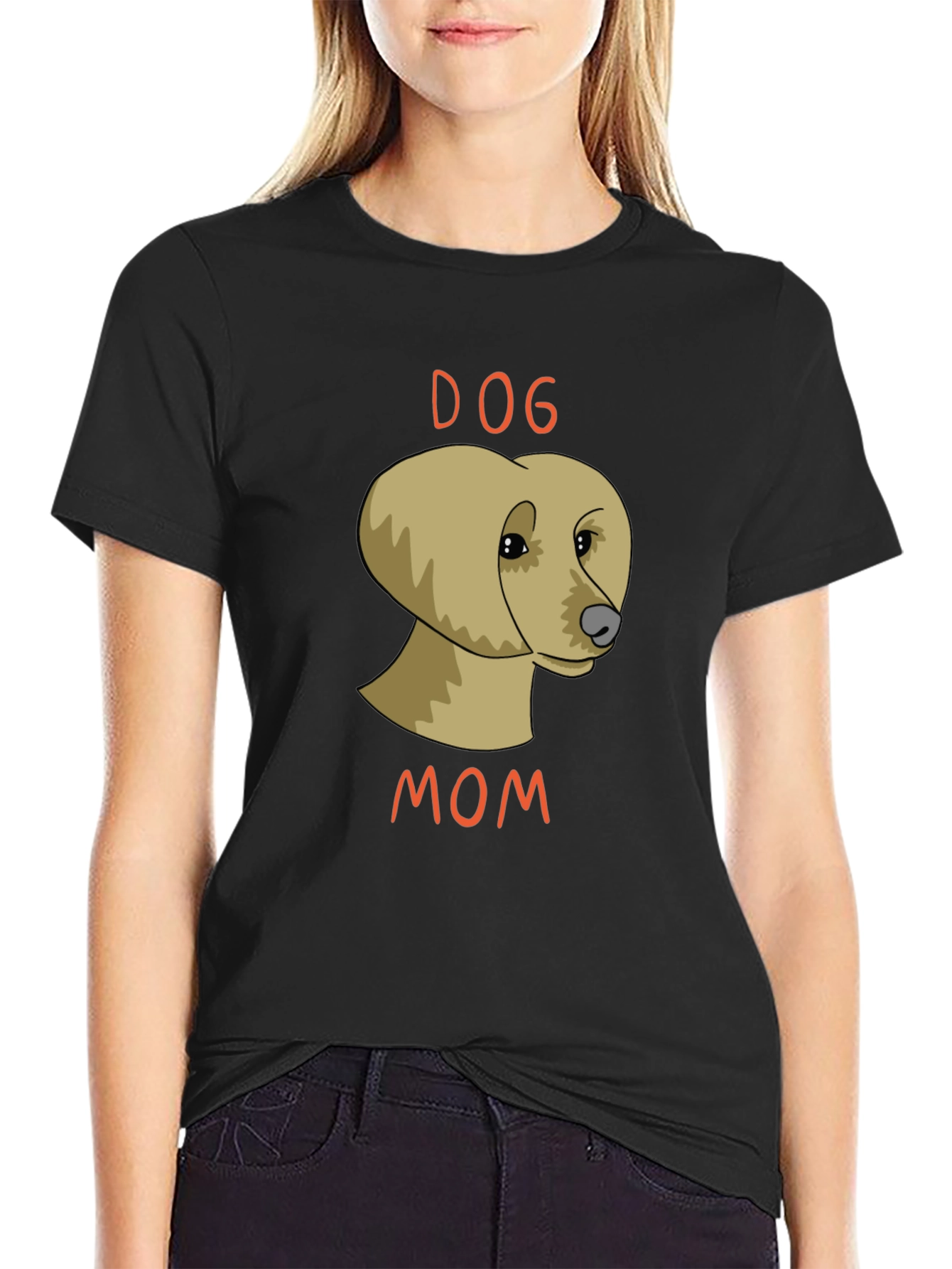 Dog Mom T-Shirt - Cute Dog Graphic Tee