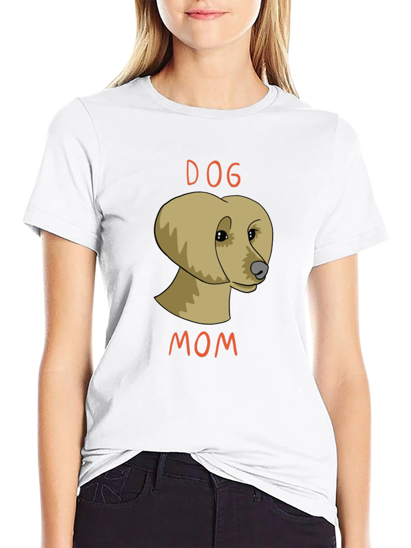 Dog Mom T-Shirt - Cute Dog Graphic Tee